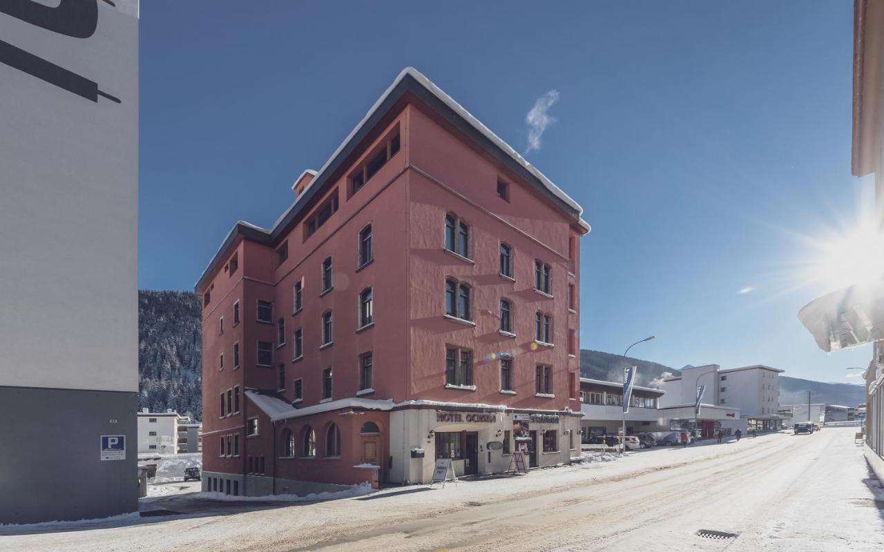 Hotel Ochsen By Mountain Hotels Davos Bagian luar foto