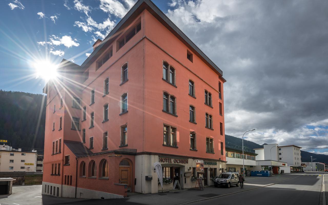 Hotel Ochsen By Mountain Hotels Davos Bagian luar foto
