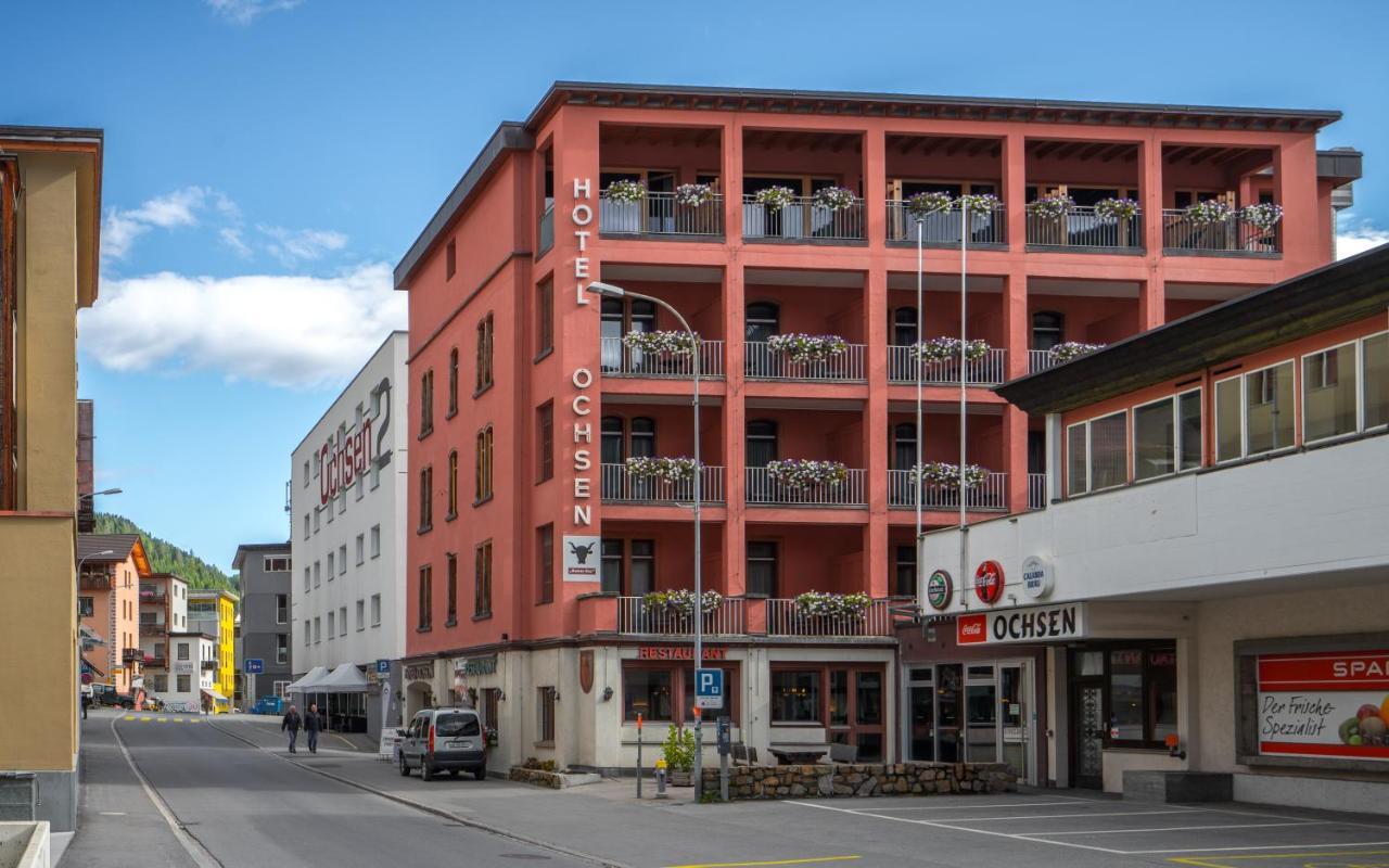 Hotel Ochsen By Mountain Hotels Davos Bagian luar foto